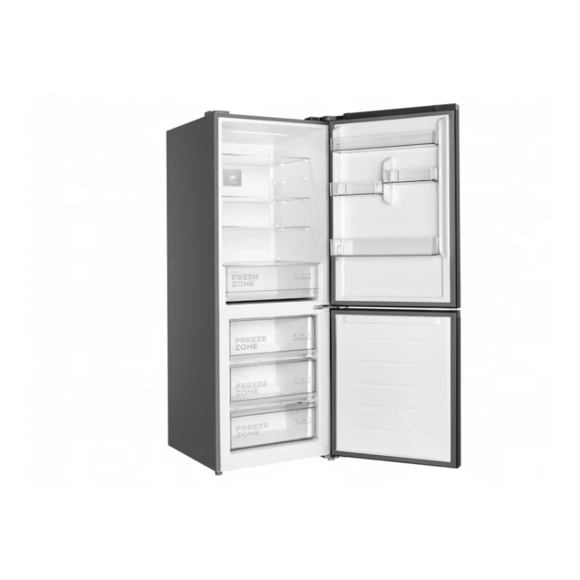 Frižider TCL RF340BSE0EE/samostojeci/kombinovani/Total No Frost/E/340L/185x59,5x66cm/siva