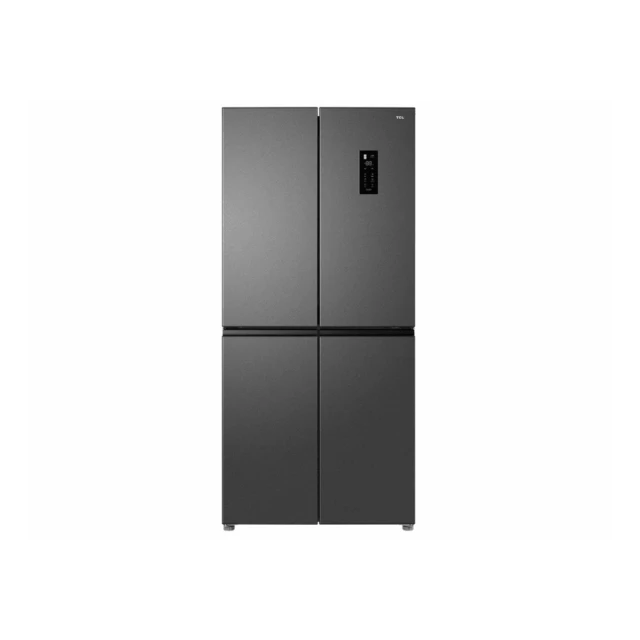Frižider TCL RP465TSE1/samostojeci/kombinovani/Cross-door/Total No Frost/E/470L/186x83,3x67,8cm/siva