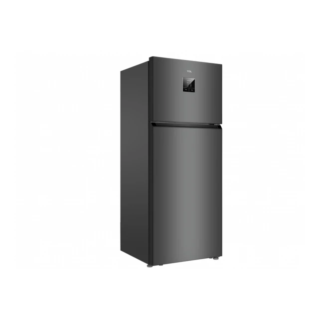 Frižider TCL RP465TSE1/samostojeci/kombinovani/TopFreezer/Total No Frost/E/465L/185x70,6x68,6cm/siva
