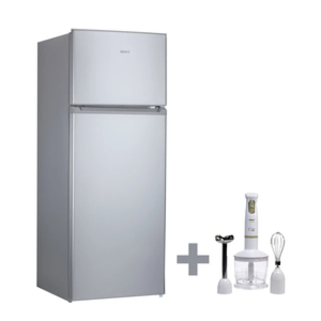 VIVAX HOME frižider DD-207E S+HBS-400WG