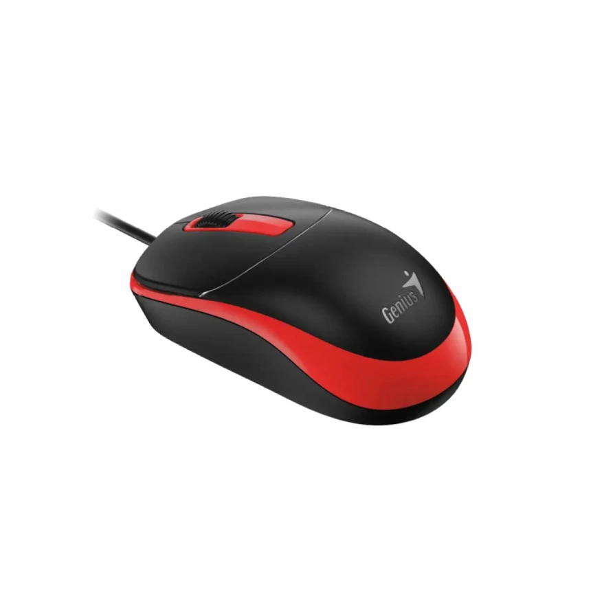 GENIUS DX-123 USB Optical crno-crveni miš 