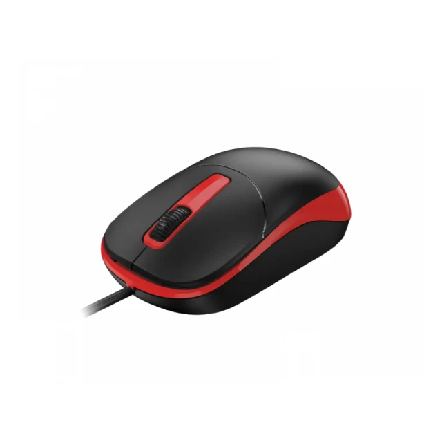 GENIUS DX-123 USB Optical crno-crveni miš 