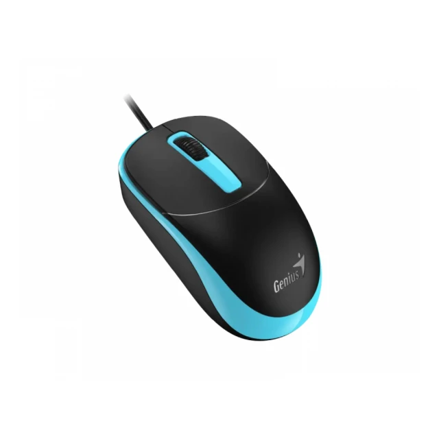 GENIUS DX-123 USB Optical crno-plavi miš 