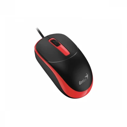 GENIUS DX-123 USB Optical crno-crveni miš 