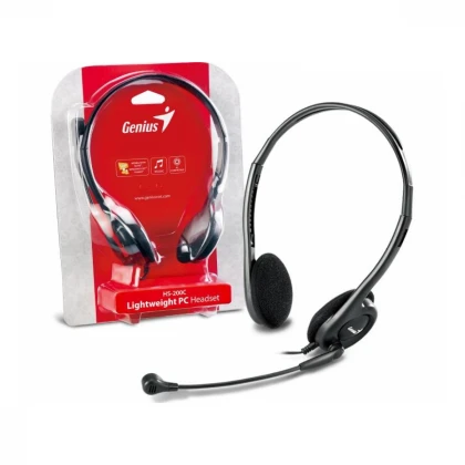 GENIUS HS-200C +Single Jack Cable slušalice sa mikrofonom 