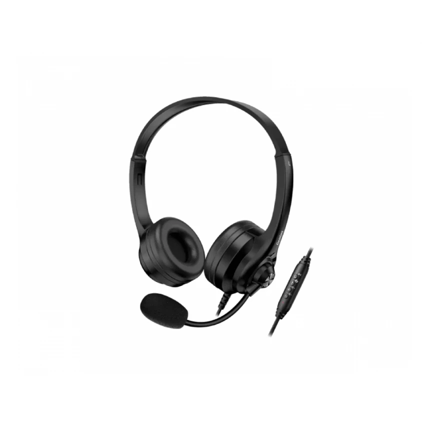 GENIUS HS-235U AI USB slušalice sa mikrofonom crne 