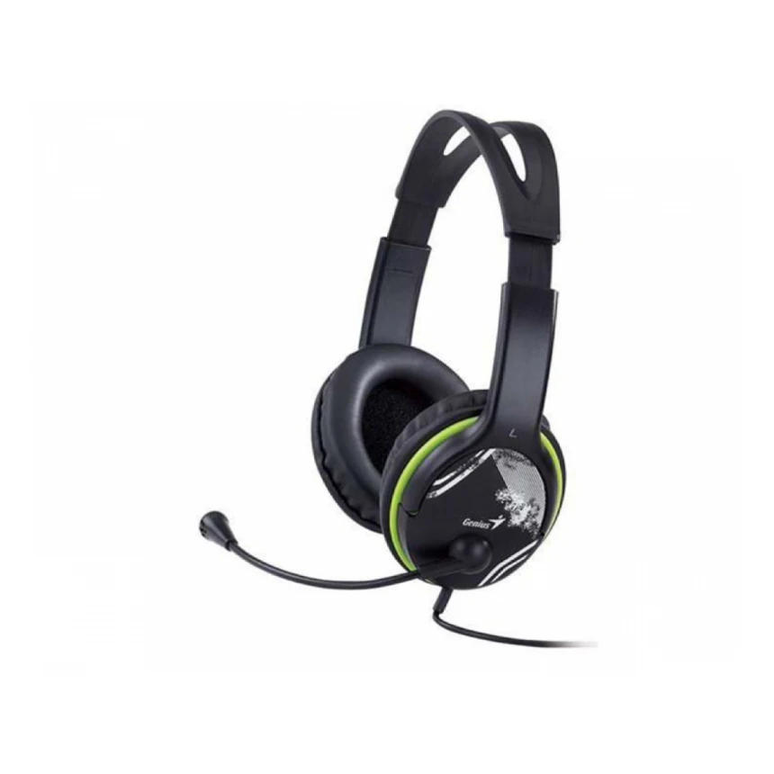 GENIUS HS-400A Green slušalice sa mikrofonom 