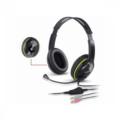 GENIUS HS-400A Green slušalice sa mikrofonom 