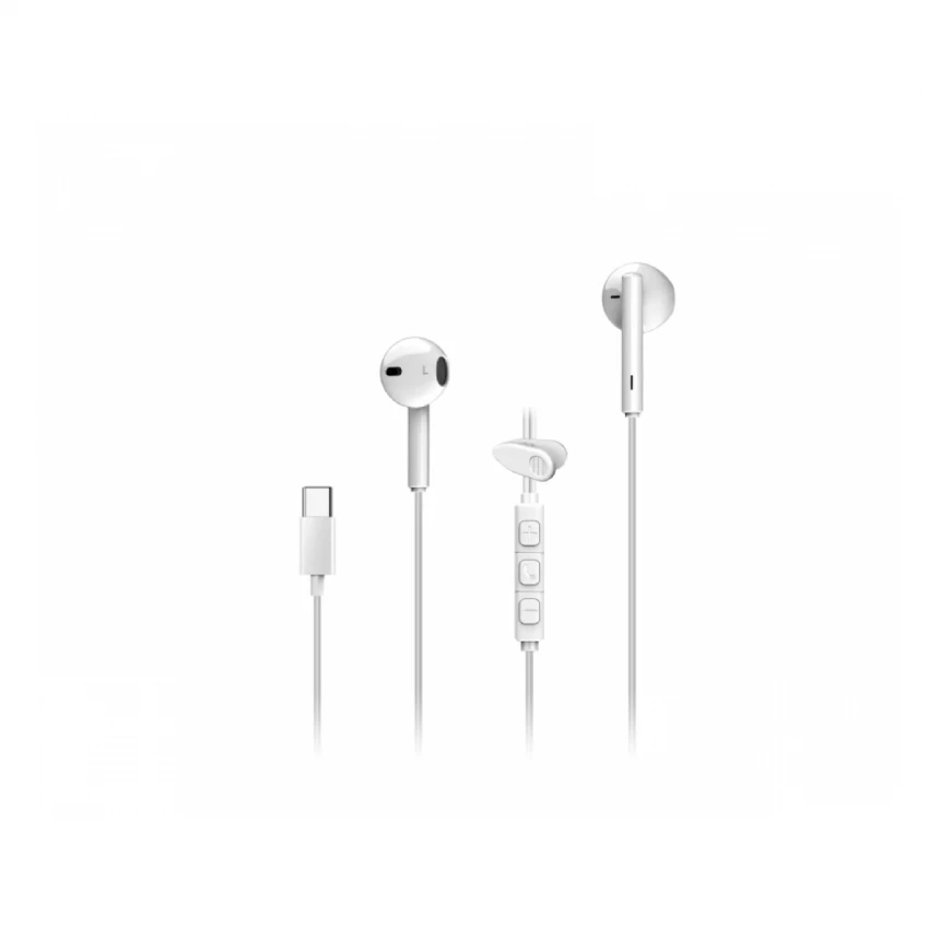 GENIUS HS-M366, USB C, slušalice sa mikrofonom bele