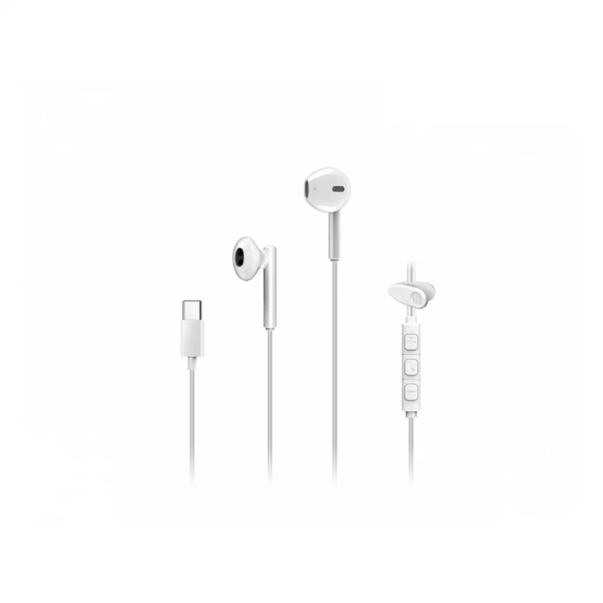 GENIUS HS-M366, USB C, slušalice sa mikrofonom bele