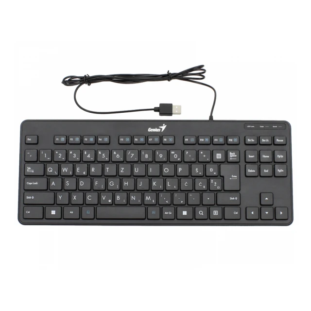 GENIUS LuxeMate 110 USB US slim crna tastatura 