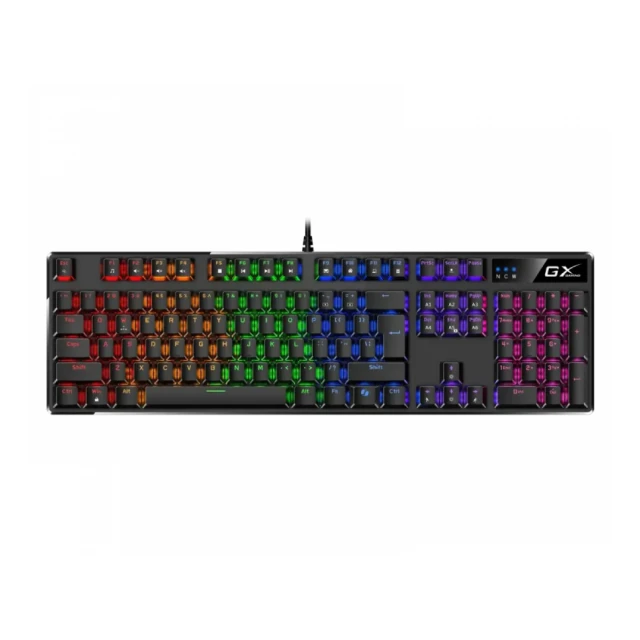 GENIUS Scorpion K12 Gaming RGB USB US mehanička tastatura crna 