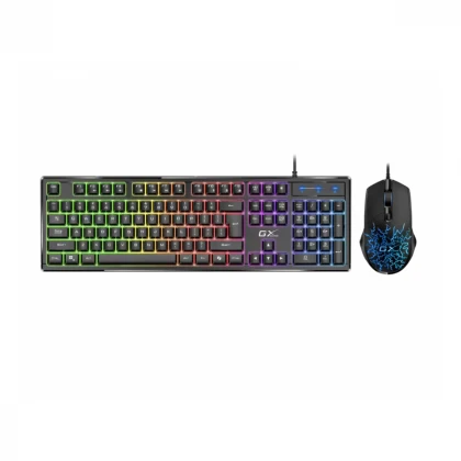 GENIUS Scorpion KM-GX3 Gaming RGB USB US crna tastatura +  miš 