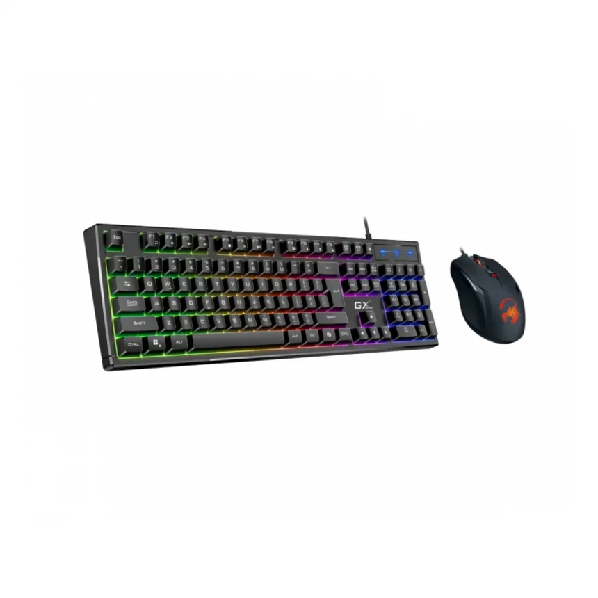 GENIUS Scorpion KM-GX6 Gaming RGB USB US crna tastatura +  miš 