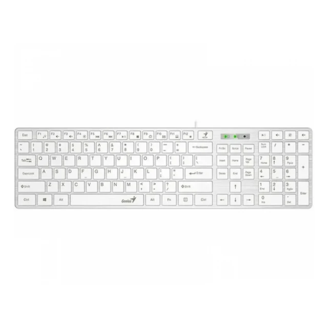 GENIUS SlimStar 126 USB YU bela tastatura 