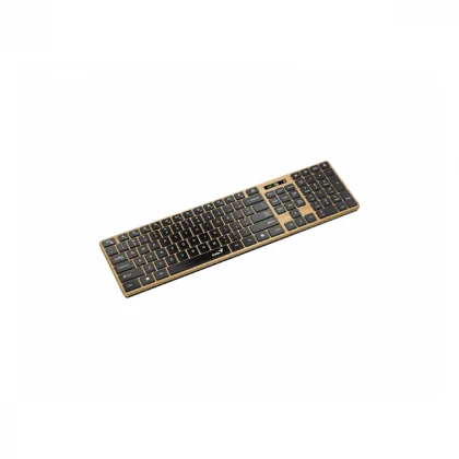 GENIUS SlimStar 7250BT, AI, Pine Wood YU wireless tastatura 