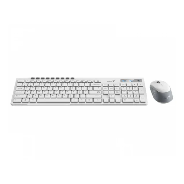 GENIUS SlimStar 8230 Wireless USB YU bela tastatura+ miš 