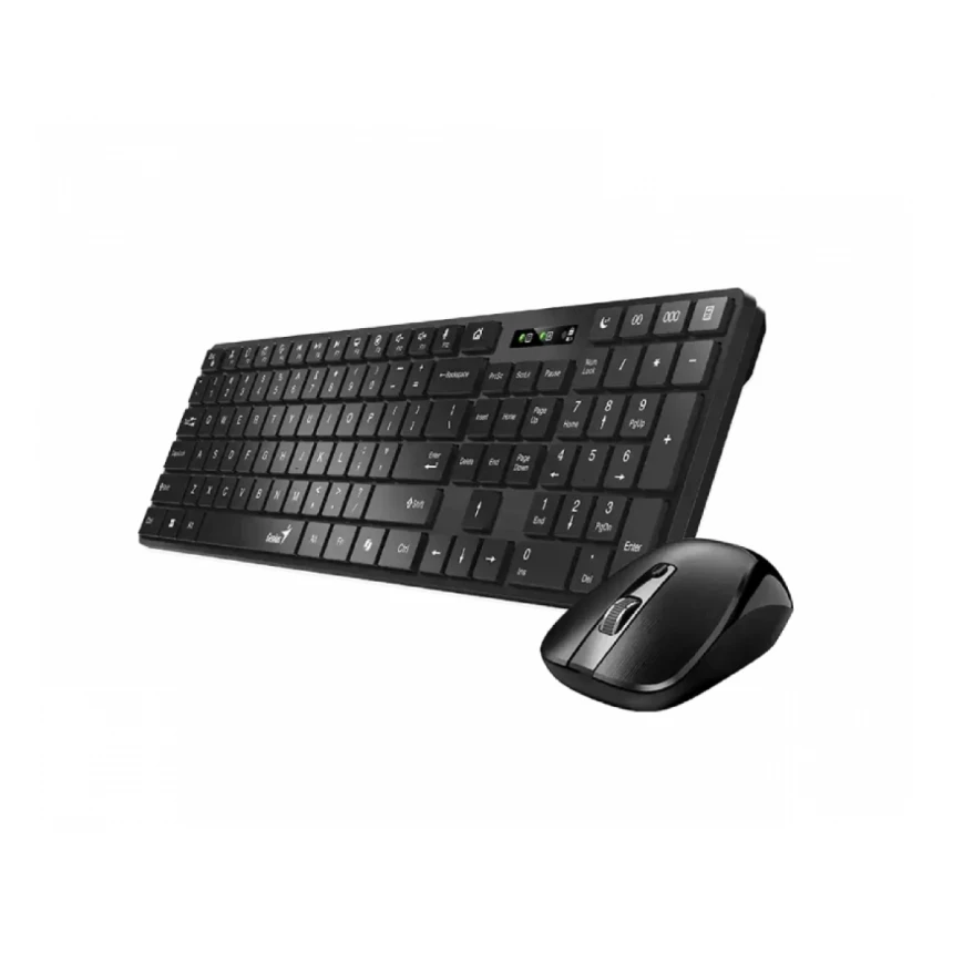 GENIUS SlimStar 8250 Wireless USB US crna tastatura+ miš