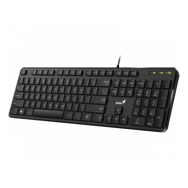 GENIUS SlimStar M200 USB US crna tastatura 