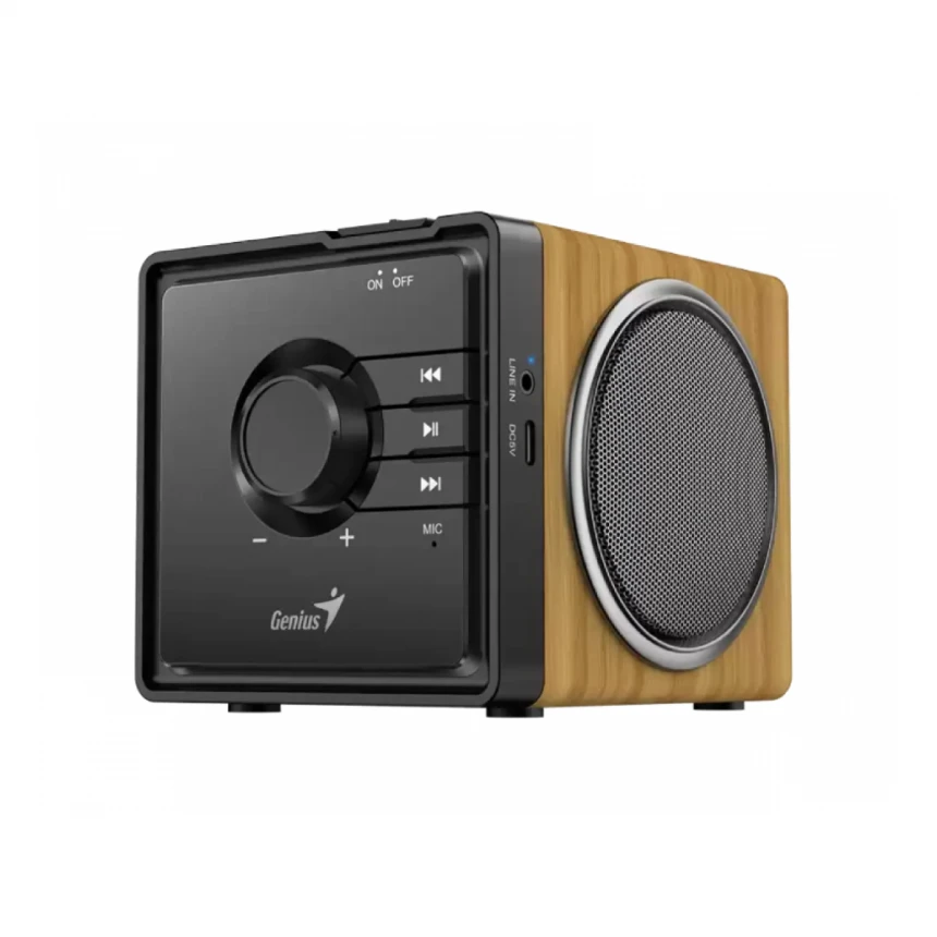 GENIUS SP-916BT Pine Wood Bluetooth zvučnik 