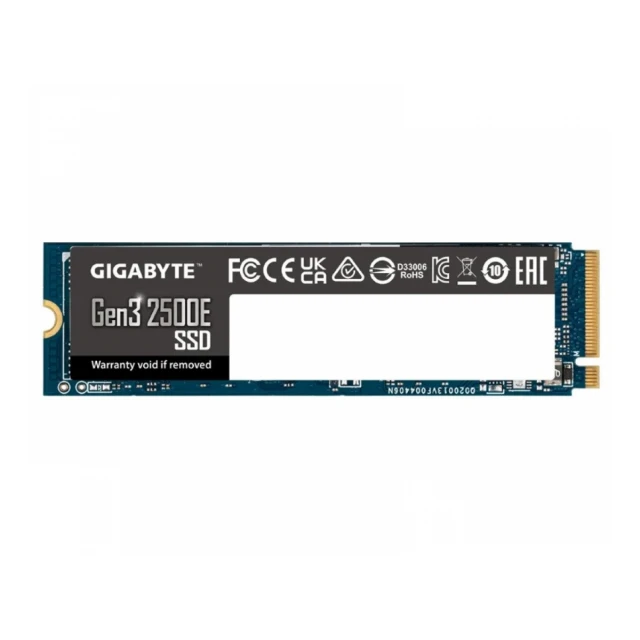 GIGABYTE 500GB M.2 PCIe Gen3 x4 NVMe 2500E SSD G325E500G 