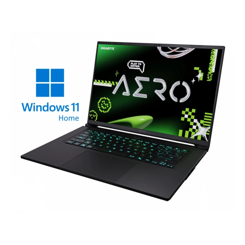 GIGABYTE AERO X16 1TH 16 inch QHD+ 165Hz 300nits AMD Ryzen AI 7 350 16GB 1TB SSD GeForce RTX 5050 8GB Backlit Win11Home laptop 