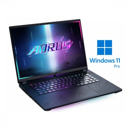 GIGABYTE AORUS MASTER 16 BYH 16 inch QHD+ OLED 240Hz 500nits Core Ultra 9 275HX 32GB 1TB SSD GeForce RTX 5080 16GB RGB Backlit Win11Pro gaming laptop 