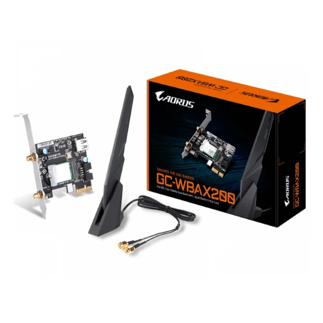 GIGABYTE GC-WBAX200 rev. 1.0 bluetooth + wireless card mrežna karta 