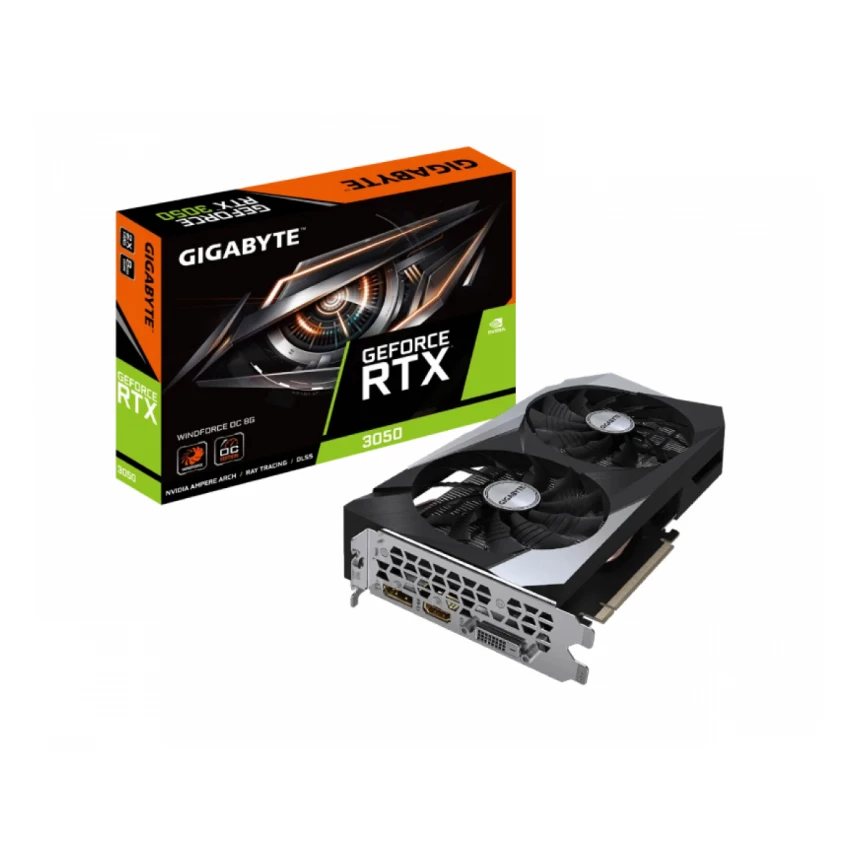 GIGABYTE nVidia GeForce RTX 3050 WINDFORCE OC 6GB 96bit GV-N3050WF2OC-6GD grafička karta