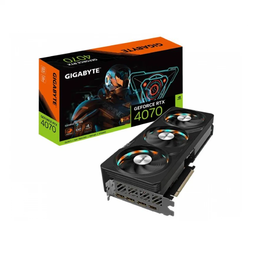 GIGABYTE nVidia GeForce RTX 4070 12GB 192bit GV-N4070GAMING OC-12GD grafička karta