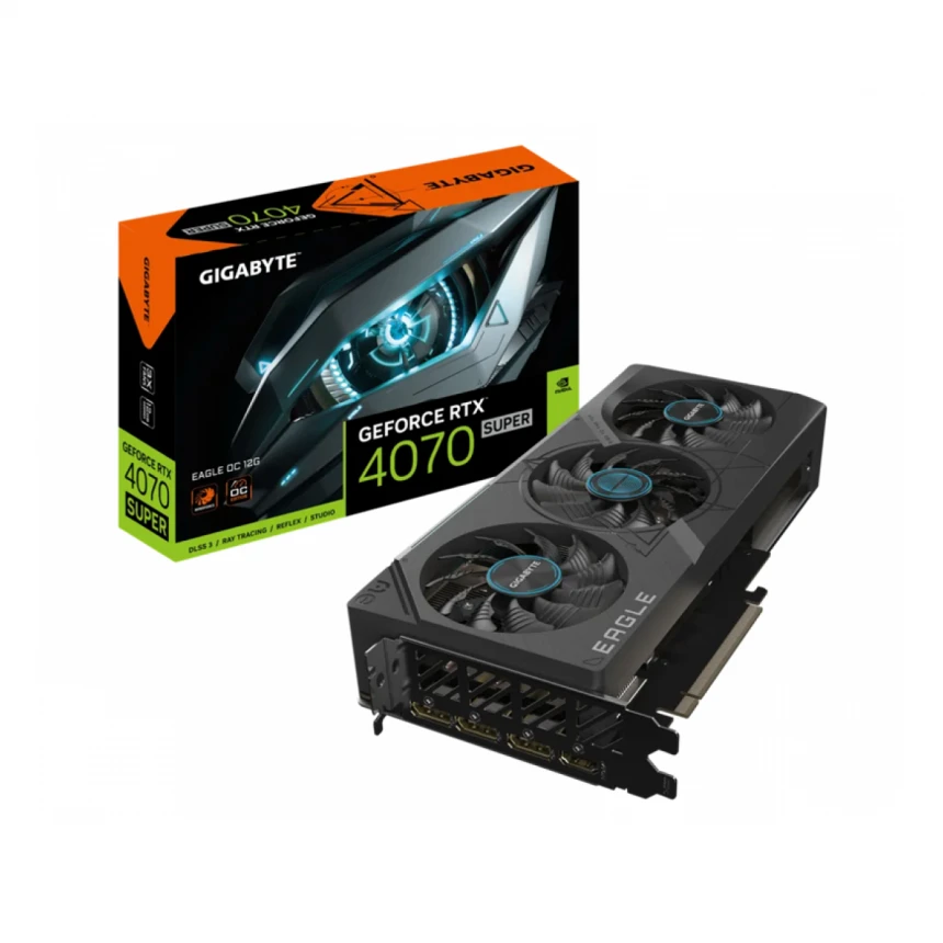 GIGABYTE nVidia GeForce RTX 4070 SUPER EAGLE OC 12GB GV-N407SEAGLE OC-12GD grafička karta