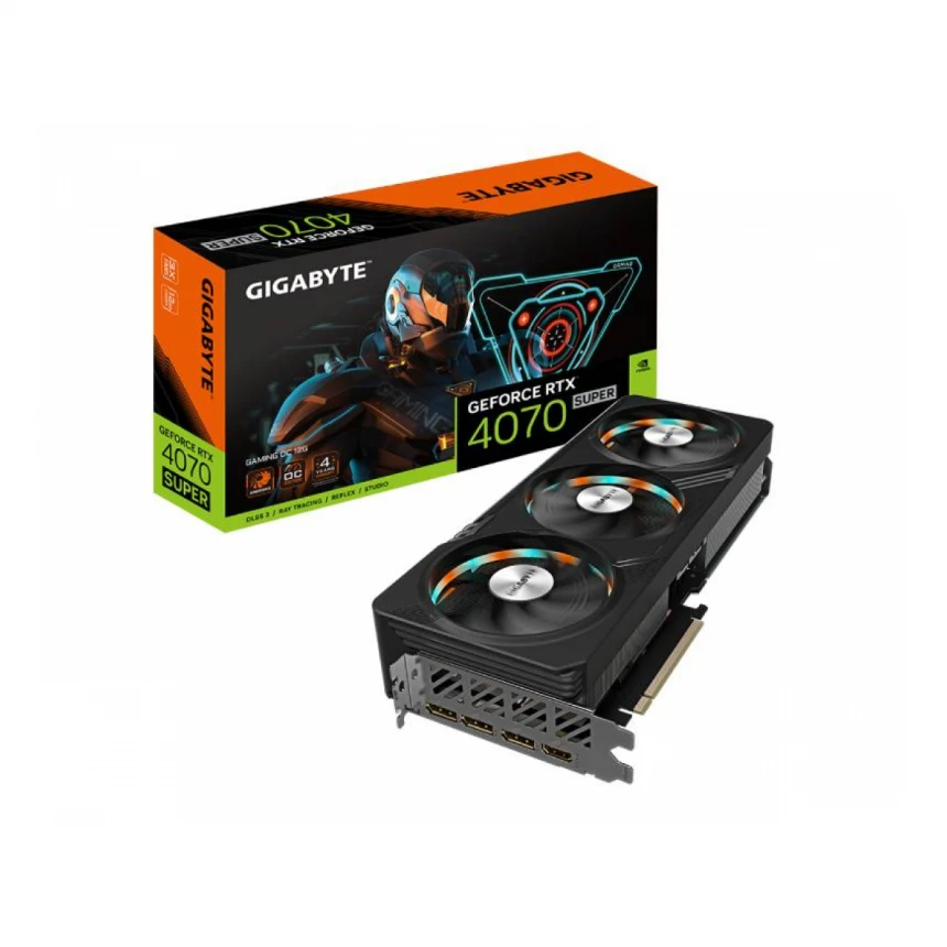 GIGABYTE nVidia GeForce RTX 4070 SUPER GAMING 12GB GV-N407SGAMING OC-12GD grafička karta