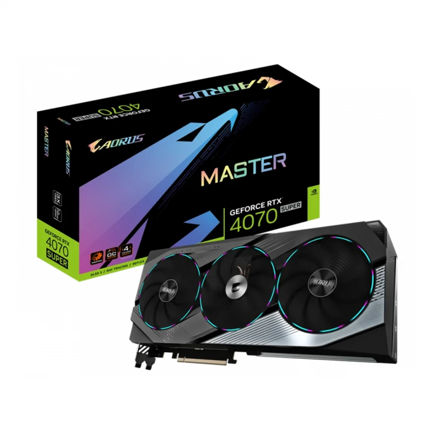 GIGABYTE nVidia GeForce RTX 4070 SUPER MASTER 12GB GV-N407SAORUS M-12GD grafička karta