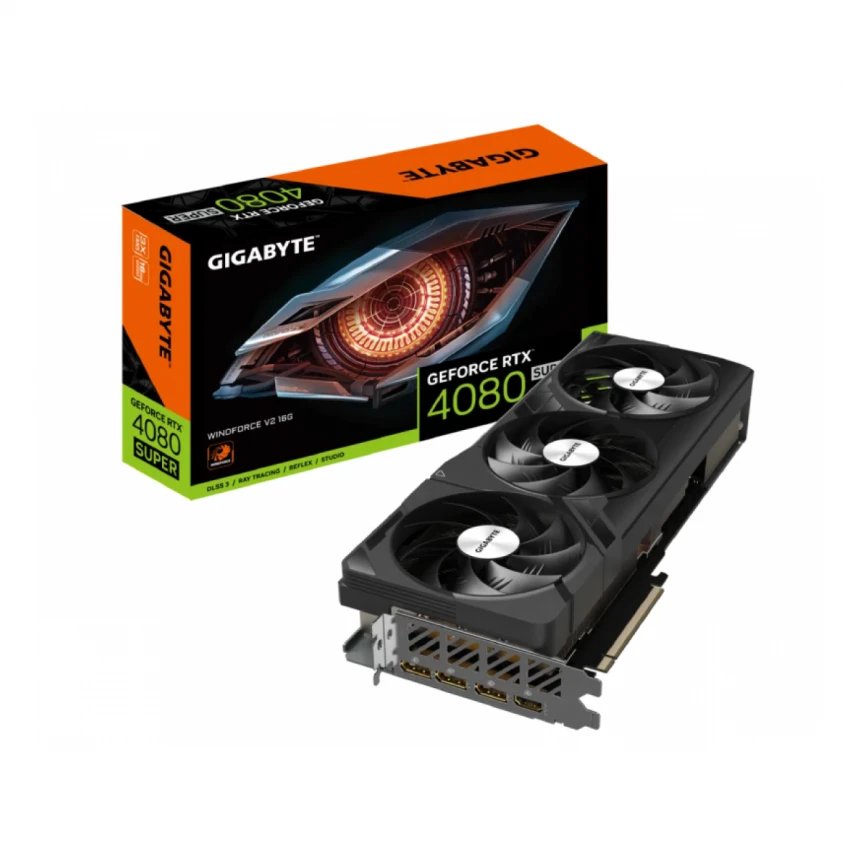 GIGABYTE nVidia GeForce RTX 4080 SUPER WINDFORCE V2 16GB GV-N408SWF3V2-16GD grafička karta