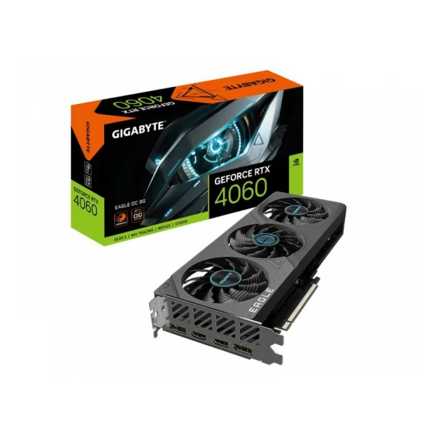 Grafička karta GIGABYTE GV-N4060EAGLE OC-8GD 1.0 8GB/NVD/GDDR6/128bit