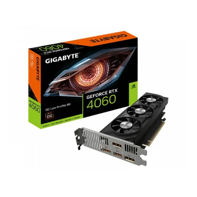 GIGABYTE nVidia GeForce RTX 4060 OC Low Profile 8GB GV-N4060OC-8GL grafička karta