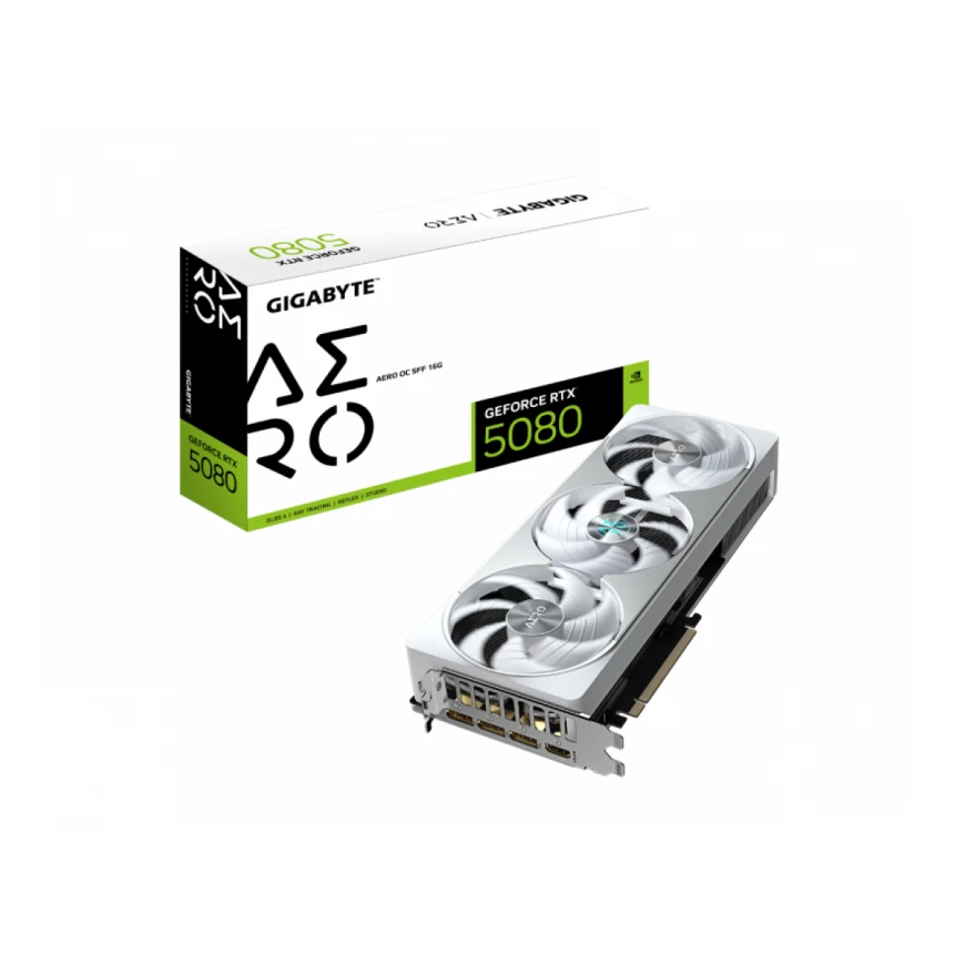 GIGABYTE nVidia GeForce RTX 5080 AERO OC 16GB GV-N5080AERO OC-16GD rev. 1.0 grafička karta