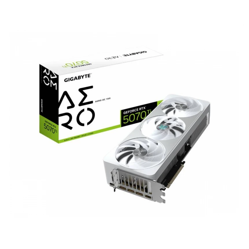GIGABYTE nVidia GeForce RTX 5070 Ti AERO 16GB 256bit GV-N507TAERO OC-16GD rev. 1.0 grafička karta