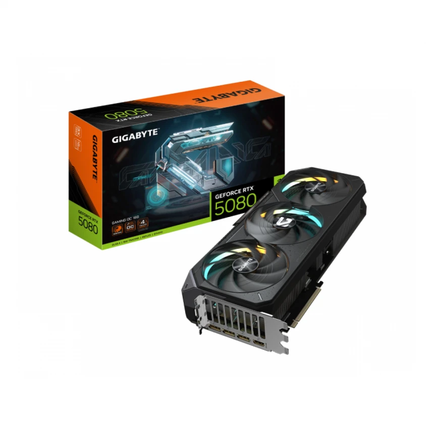 GIGABYTE nVidia GeForce RTX 5080 GAMING 16GB GV-N5080GAMING OC-16GD rev. 1.0 grafička karta