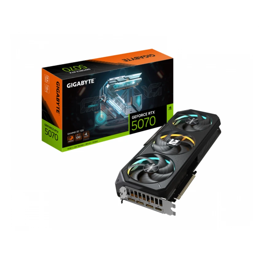 GIGABYTE nVidia GeForce RTX 5070 GAMING 12GB 192bit GV-N5070GAMING OC-12GD rev 1.0 grafička karta