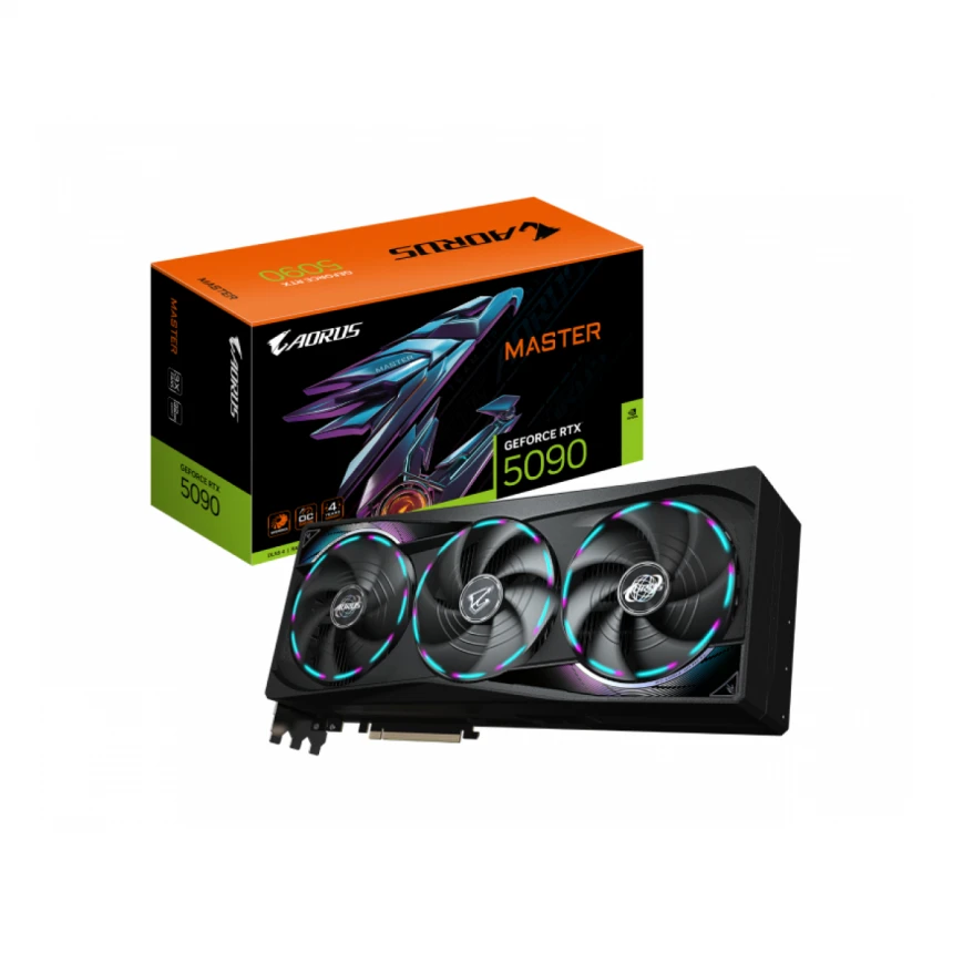 GIGABYTE nVidia GeForce RTX 5090 AORUS MASTER 32GB 512bit GV-N5090AORUS M-32GD rev 1.0 grafička karta
