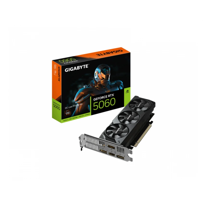 GIGABYTE nVidia GeForce RTX 5060 OC low profile 8GB 128bit GV-N5060OC-8GL rev. 1.0 grafička karta