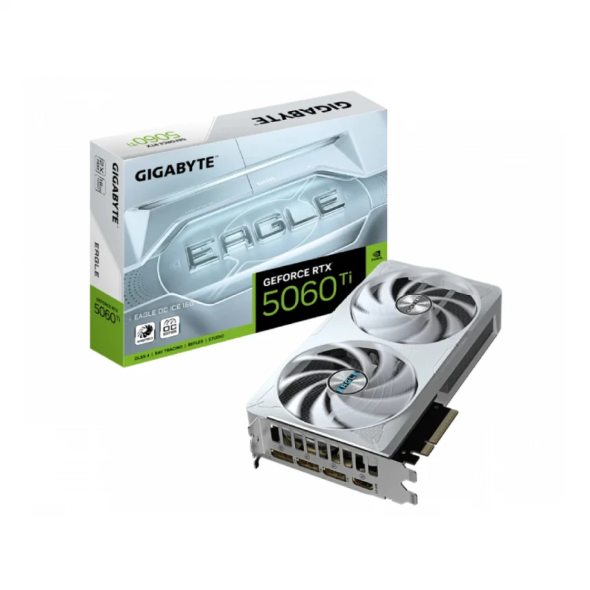 GIGABYTE nVidia GeForce RTX 5060 Ti EAGLE 16GB 128bit GV-N506TEAGLEOC ICE-16GD rev. 1.0 grafička karta