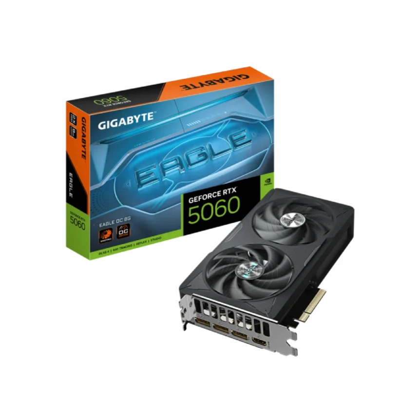 GIGABYTE nVidia GeForce RTX 5060 EAGLE OC 8GB 128bit GV-N5060EAGLE OC-8GD rev 1.0 grafička karta