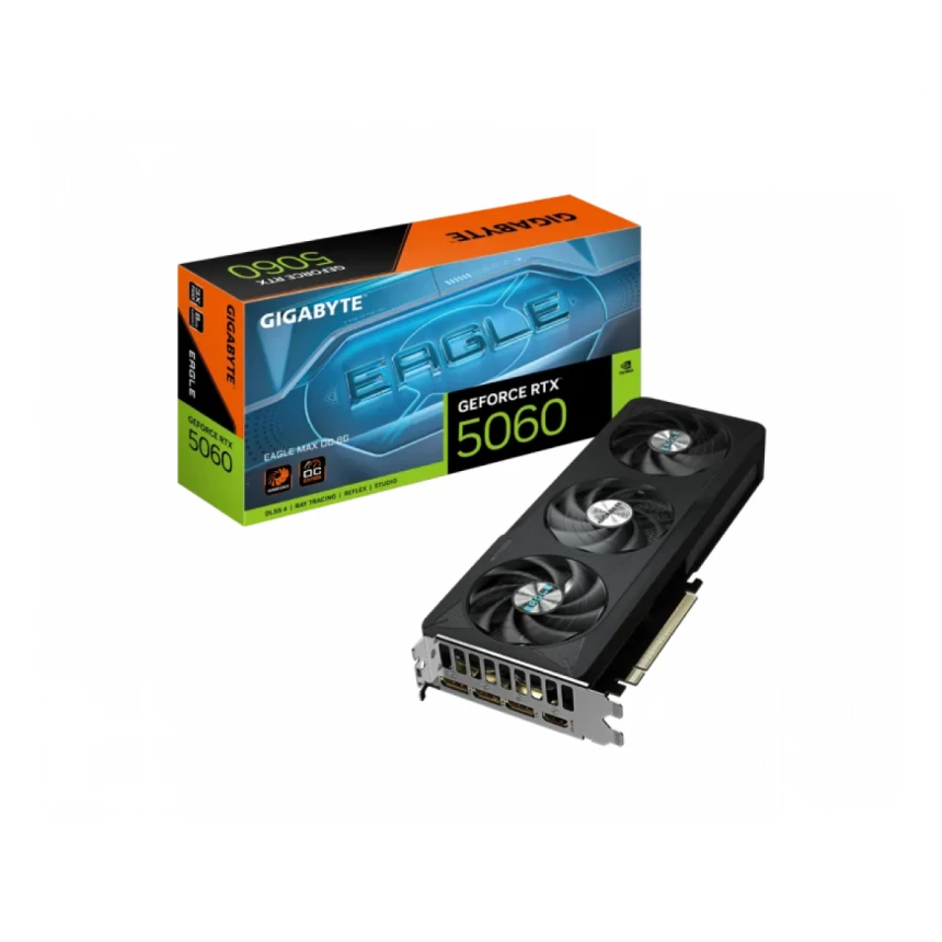 GIGABYTE nVidia GeForce RTX 5060 EAGLE MAX 8GB 128bit GV-N5060EAGLEMAX OC-8GD rev. 1.0 grafička karta