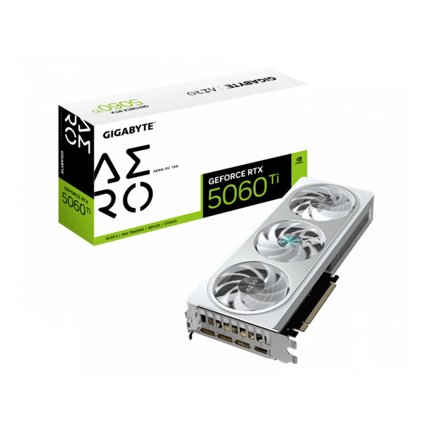 GIGABYTE nVidia GeForce RTX 5060 Ti AERO16GB 128bit GV-N506TAERO OC-16GD rev. 1.0 grafička karta