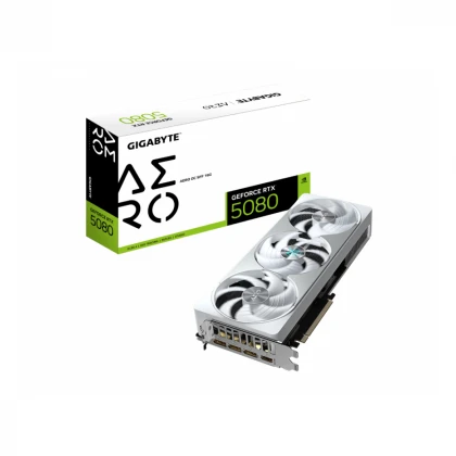 GIGABYTE nVidia GeForce RTX 5080 AERO OC 16GB GV-N5080AERO OC-16GD rev. 1.0 grafička karta