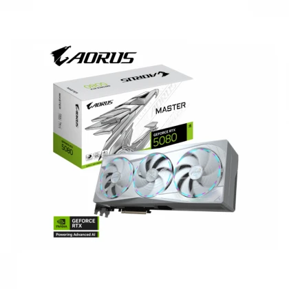 GIGABYTE nVidia GeForce RTX 5080 AORUS MASTER ICE 16GB GV-N5080AORUSM ICE-16GD rev. 1.0 grafička karta