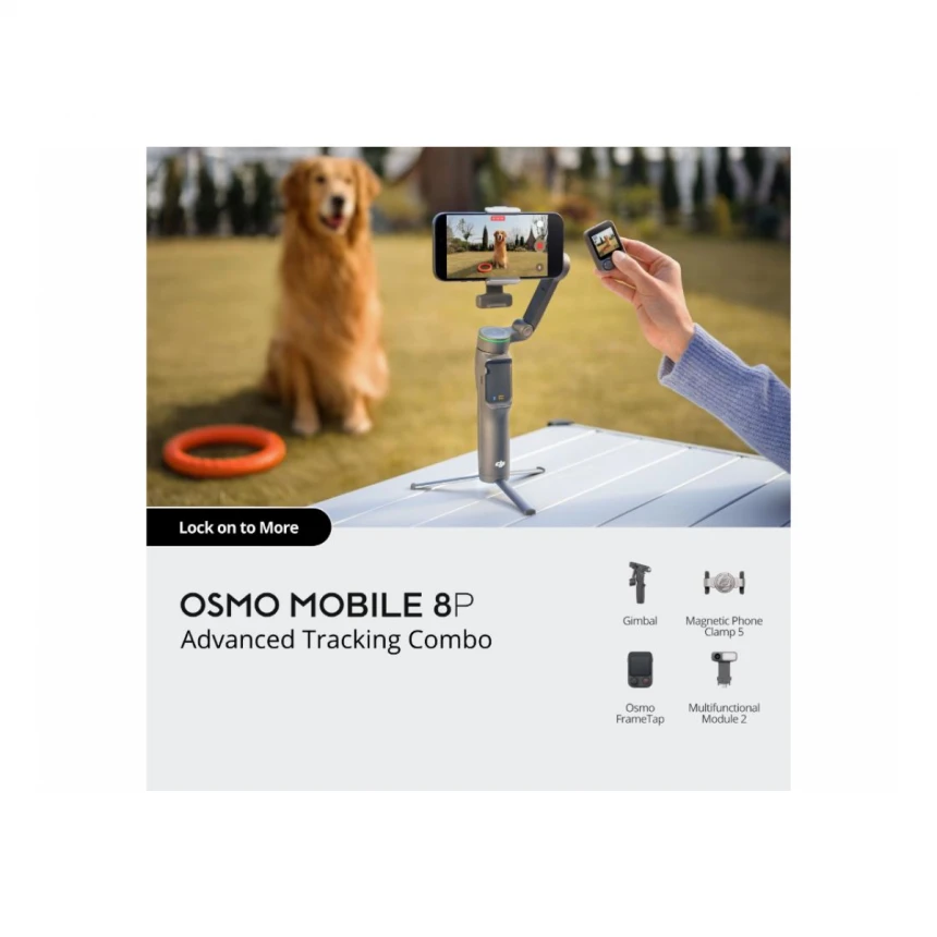 Gimbal za Telefon DJI Osmo Mobile 8P Advanced Tracking Combo