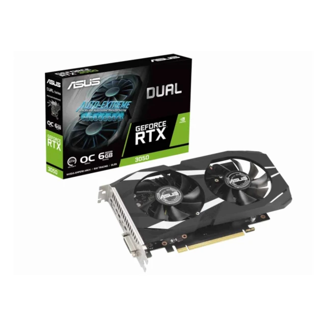 Grafička karta ASUS DUAL-RTX3050-O6G NVD/6GB/GDDR6/96bit/crna